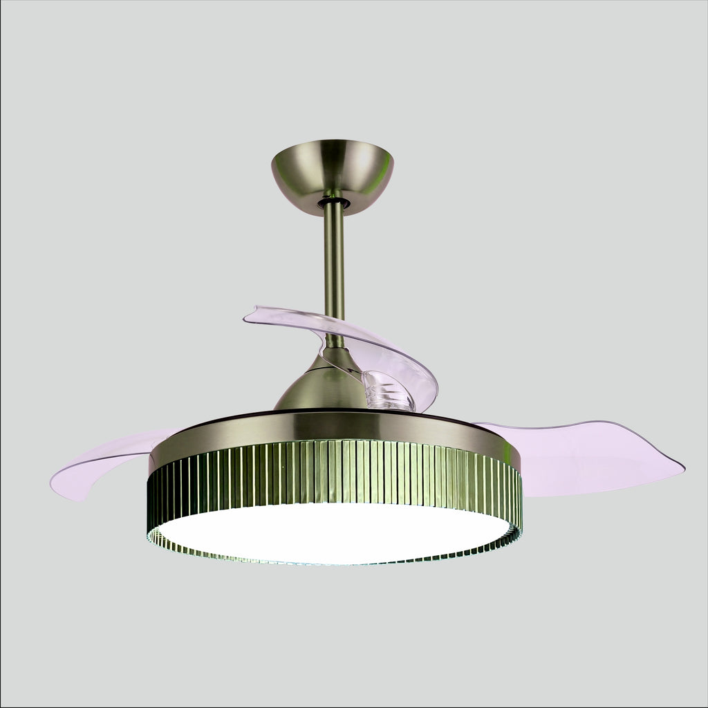 Aura Series - Antique Brass+Transparent