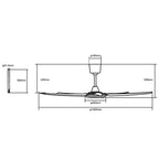 Blanco Series dimension diagram