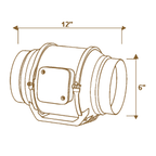 Cresent Series dimension diagram