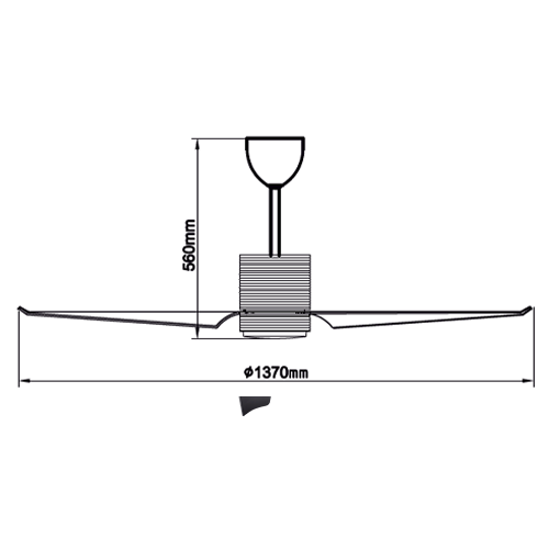 Crest Series dimension diagram