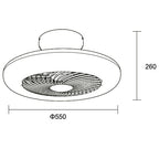 Cyclone Series dimension diagram