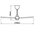 Luxe Series dimension diagram
