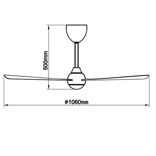 Luxe Series dimension diagram