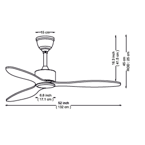 Pulse Series dimension diagram